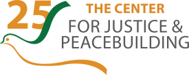 Centre Justice Peacebuilding logo